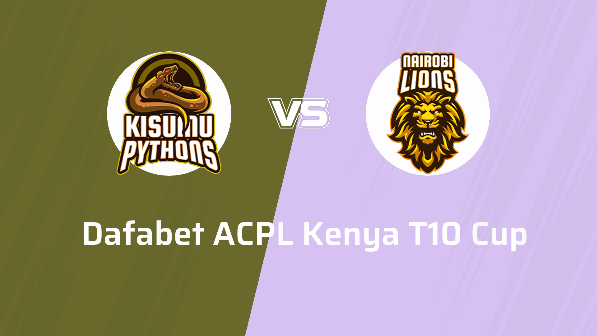 Watch Nairobi Lions Vs Kisumu Pythons Online 